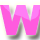 w